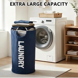 Laundry Hamper Basket 90L